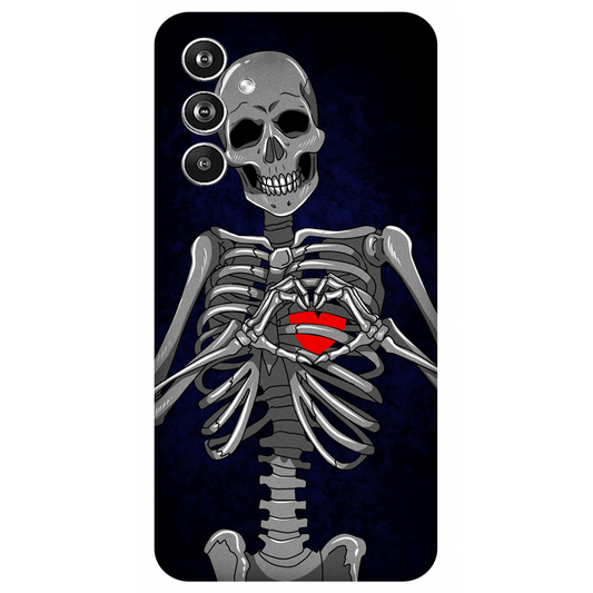 Embracing Skeleton with a Heart Case Samsung Galaxy F54 5G