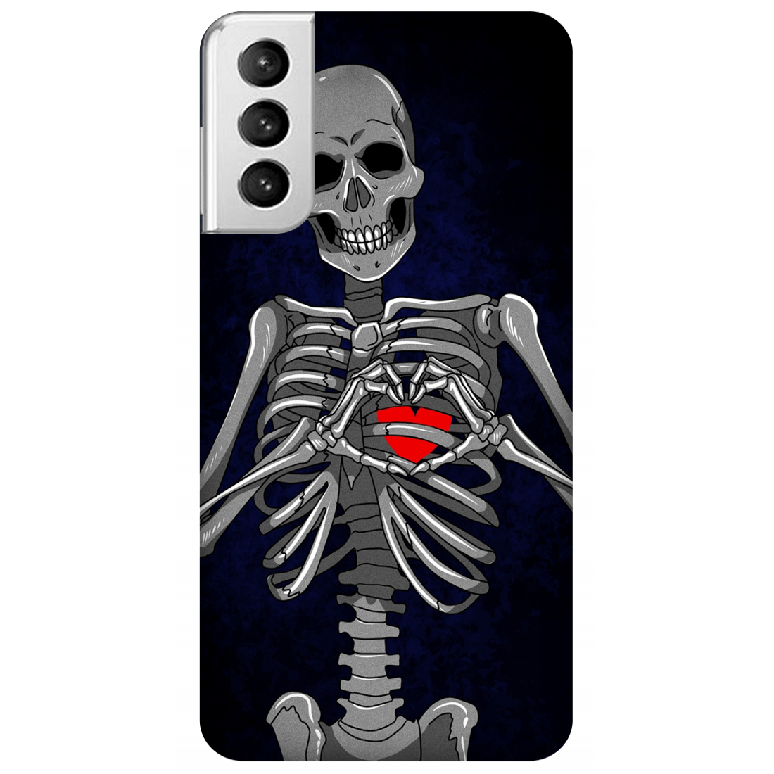 Embracing Skeleton with a Heart Case Samsung Galaxy S21 Plus 5G