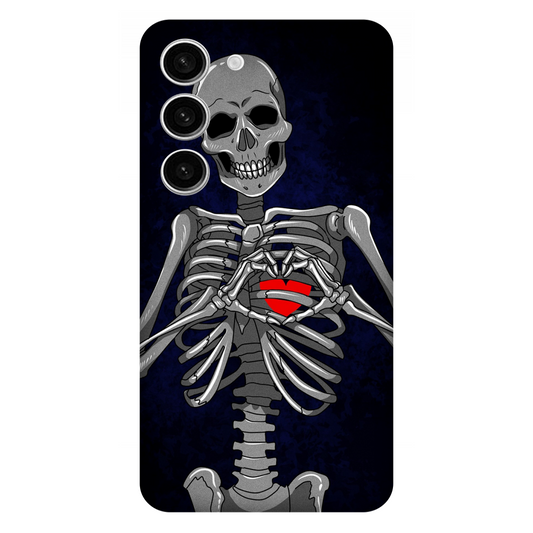 Embracing Skeleton with a Heart Case Samsung Galaxy S23 5G