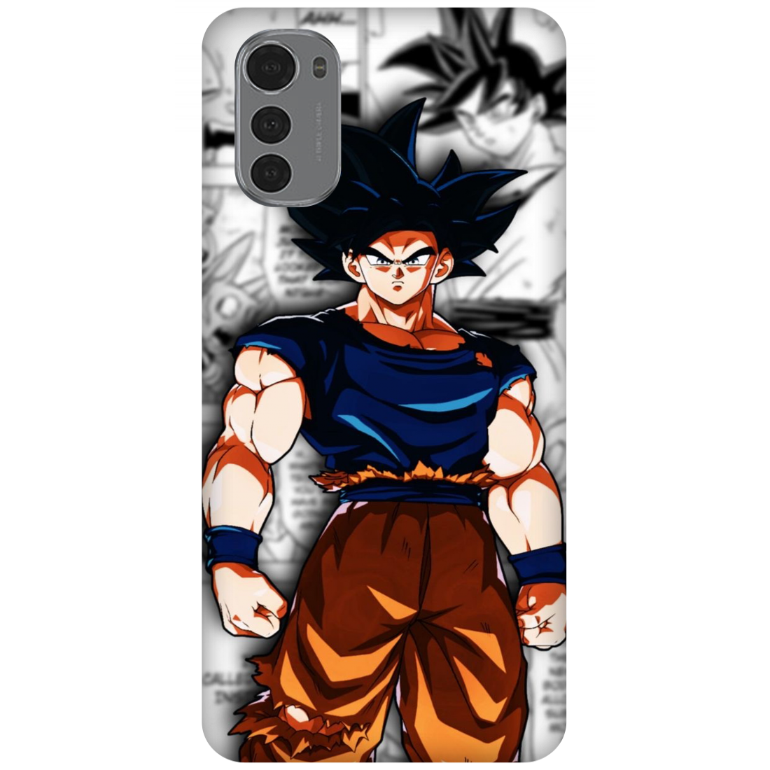 Goku Manga Case Motorola Moto E32s