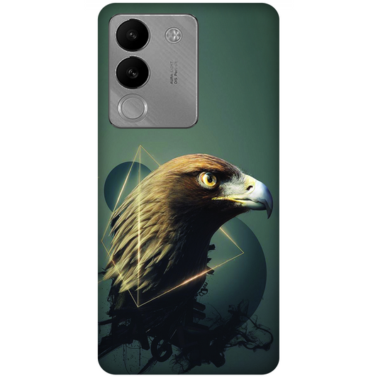 Golden Eagle Geometry Case Vivo V29e 5G