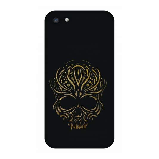 Golden Ornamental Skull Case Apple iPhone 5c