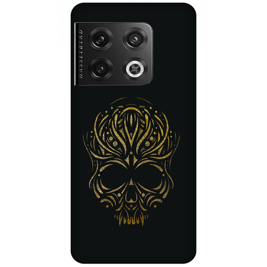 Golden Ornamental Skull Case OnePlus 10 Pro 5G
