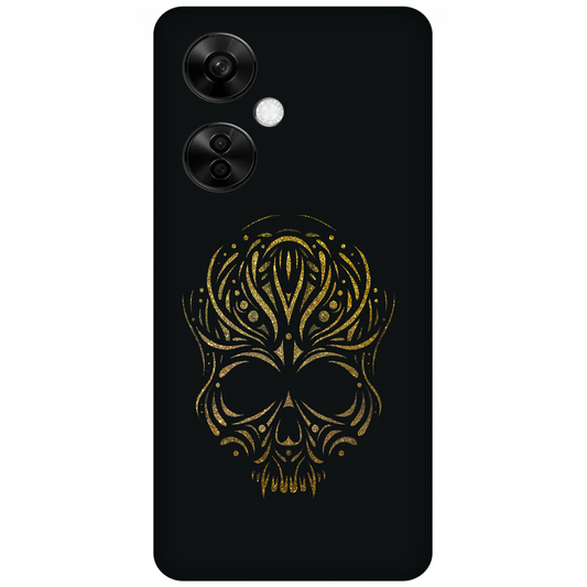 Golden Ornamental Skull Case OnePlus Nord CE 3 Lite 5G
