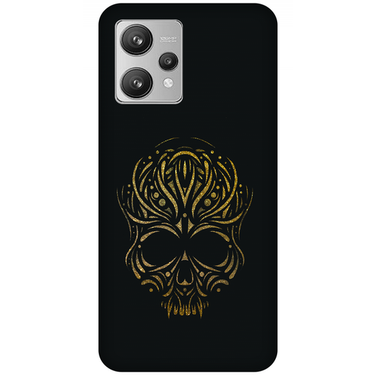 Golden Ornamental Skull Case Realme 9