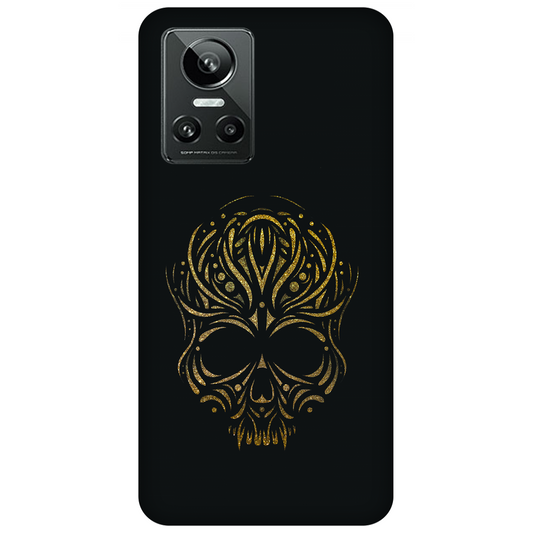 Golden Ornamental Skull Case Realme GT Neo 3 5G