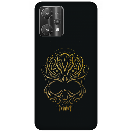 Golden Ornamental Skull Case Realme V25