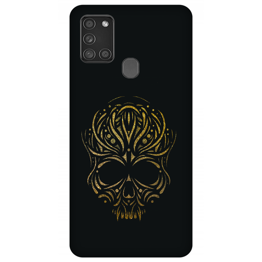 Golden Ornamental Skull Case Samsung Galaxy A21s (2020)