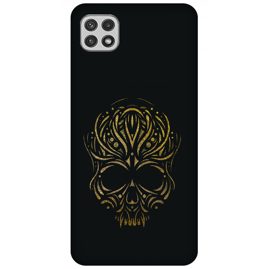 Golden Ornamental Skull Case Samsung Galaxy A22 5G