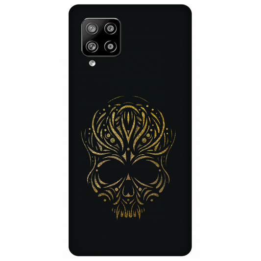 Golden Ornamental Skull Case Samsung Galaxy A42 5G