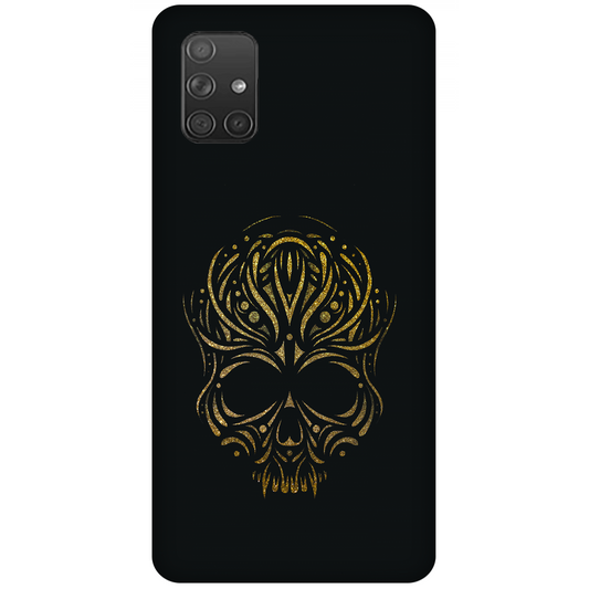 Golden Ornamental Skull Case Samsung Galaxy A71 (2020)
