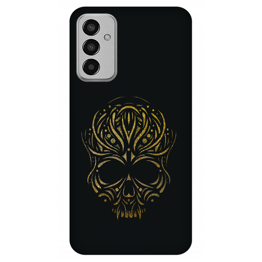 Golden Ornamental Skull Case Samsung Galaxy F13