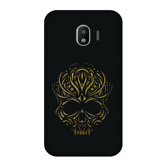 Golden Ornamental Skull Case Samsung Galaxy J2 Pro (2018)