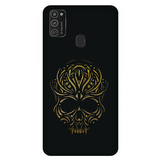 Golden Ornamental Skull Case Samsung Galaxy M21 (2020)
