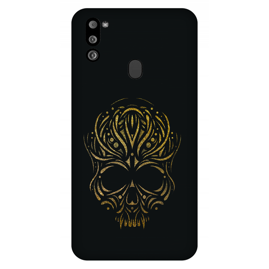 Golden Ornamental Skull Case Samsung Galaxy M21 (2021)