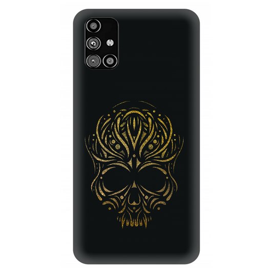 Golden Ornamental Skull Case Samsung Galaxy M31s (2020)