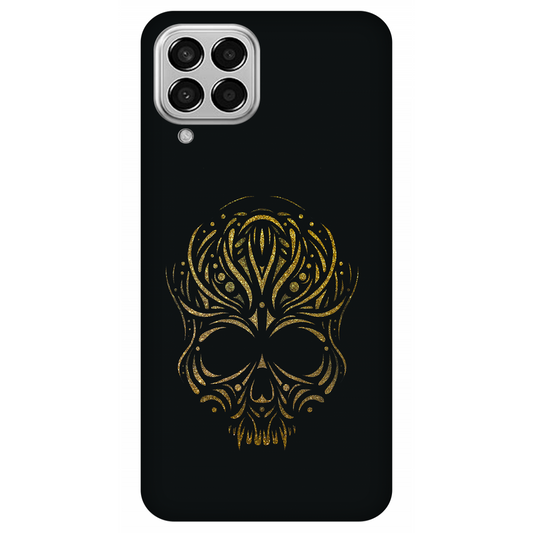 Golden Ornamental Skull Case Samsung Galaxy M33 5G