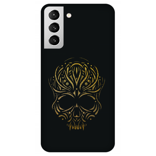 Golden Ornamental Skull Case Samsung Galaxy S21 5G