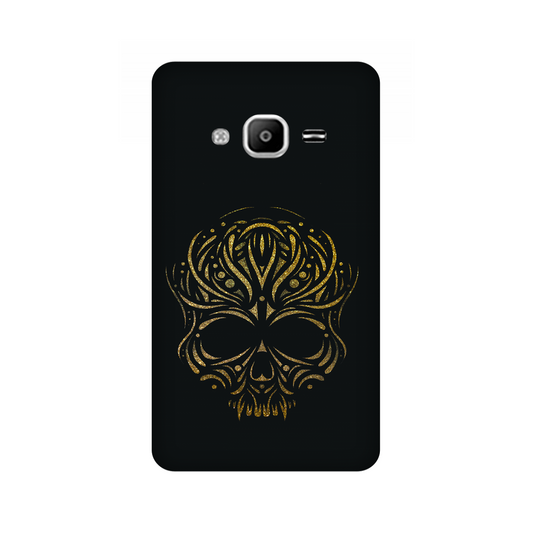 Golden Ornamental Skull Case Samsung Z2 (2016)