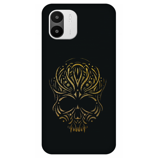 Golden Ornamental Skull Case Xiaomi Redmi A2