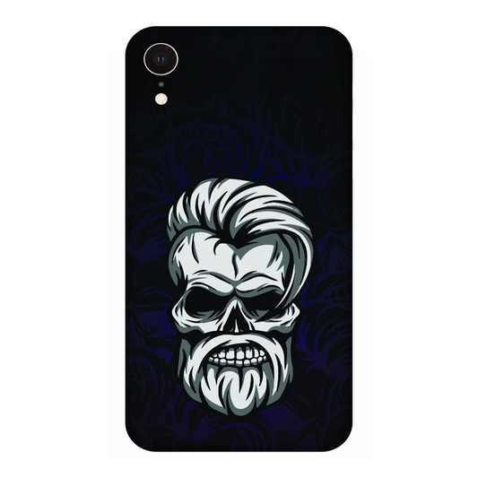 Gothic Skull Illustration Case Apple iPhone XR