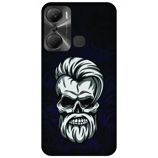 Gothic Skull Illustration Case Infinix Hot 12 Pro