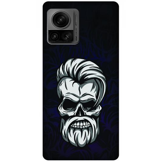 Gothic Skull Illustration Case Motorola Edge 30 Ultra 5G