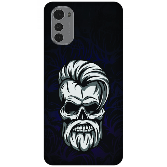 Gothic Skull Illustration Case Motorola Moto E32s