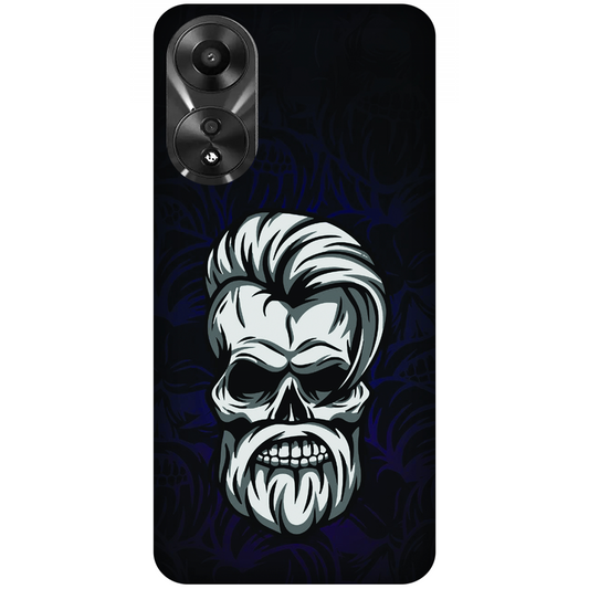 Gothic Skull Illustration Case Oppo A58x 5G