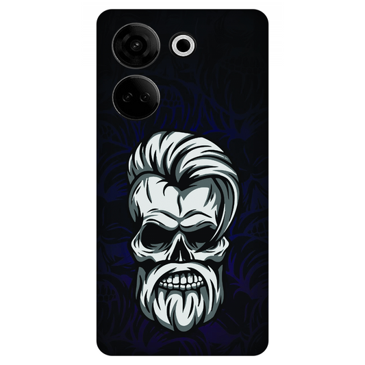 Gothic Skull Illustration Case Tecno Camon 20
