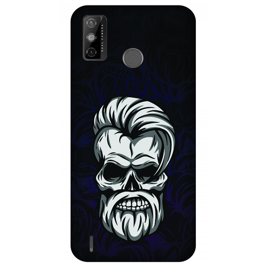 Gothic Skull Illustration Case Tecno Spark 6 Go