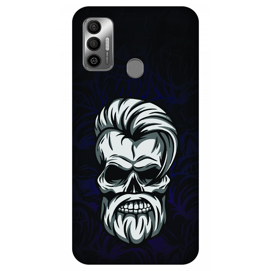Gothic Skull Illustration Case Tecno Spark 7T