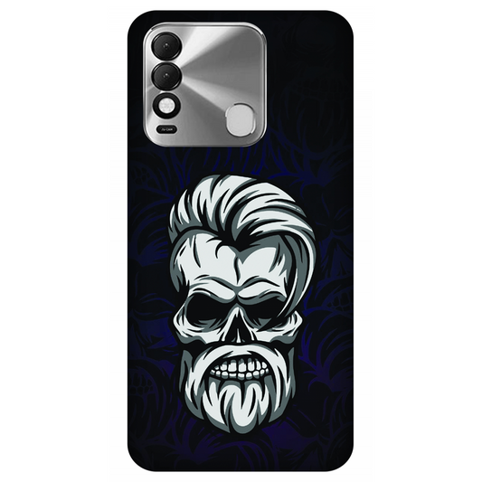 Gothic Skull Illustration Case Tecno Spark 8