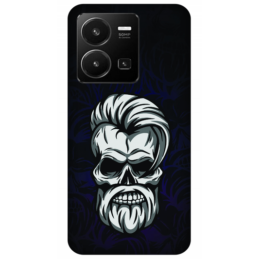 Gothic Skull Illustration Case Vivo Y35