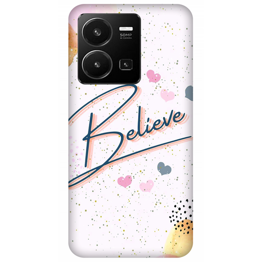 Inspirational Believe Case Vivo Y35