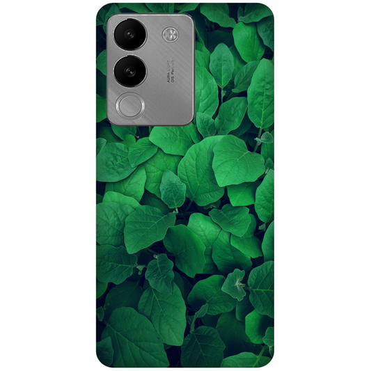 Lush Green Leaves Case Vivo V29e 5G