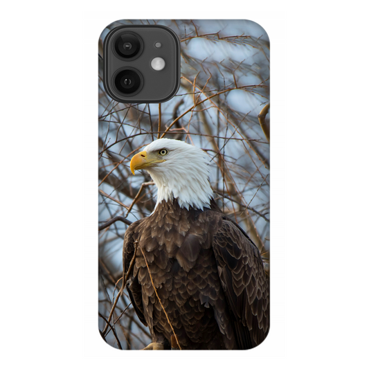 Majestic Eagle Amidst Bare Branches Case Apple iPhone 12 mini