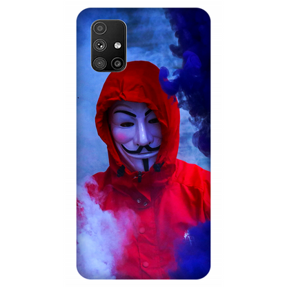 Man in Mask Smoke Case Samsung Galaxy M51