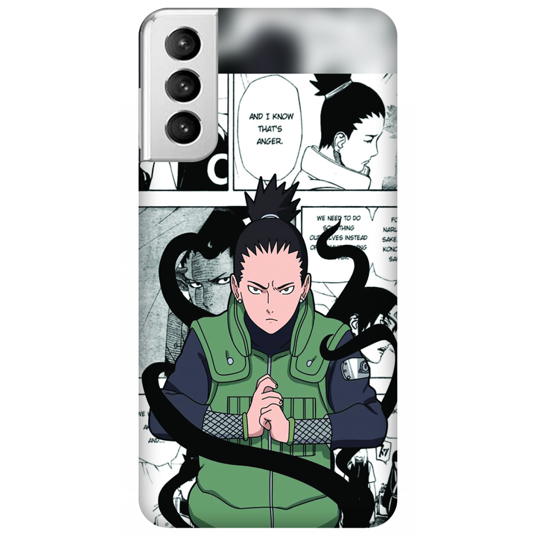 Manga Scene with Blurred Faces Case Samsung Galaxy S21 Plus 5G