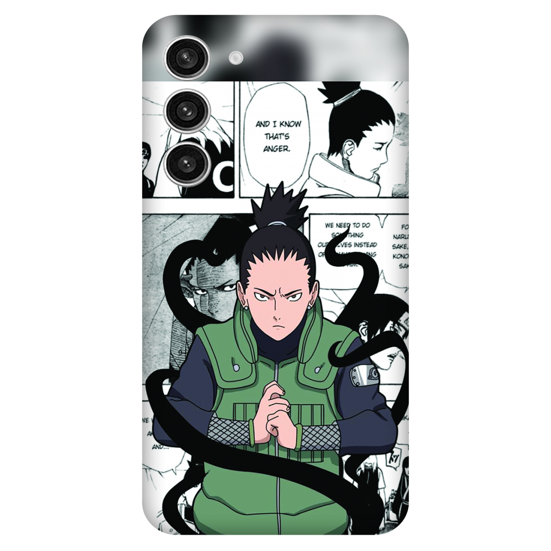 Manga Scene with Blurred Faces Case Samsung Galaxy S23 Plus 5G