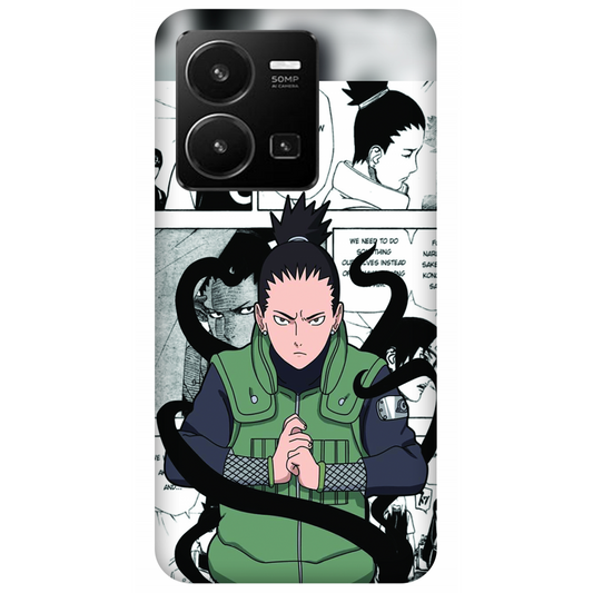 Manga Scene with Blurred Faces Case Vivo Y35