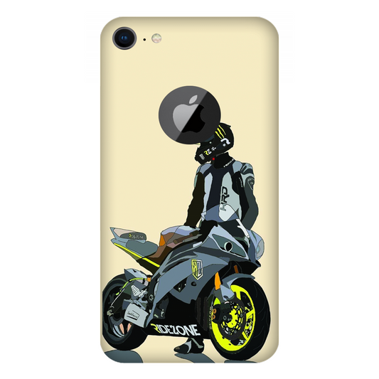 Motorcycle Lifestyle Case Apple iPhone 8 Round Cut