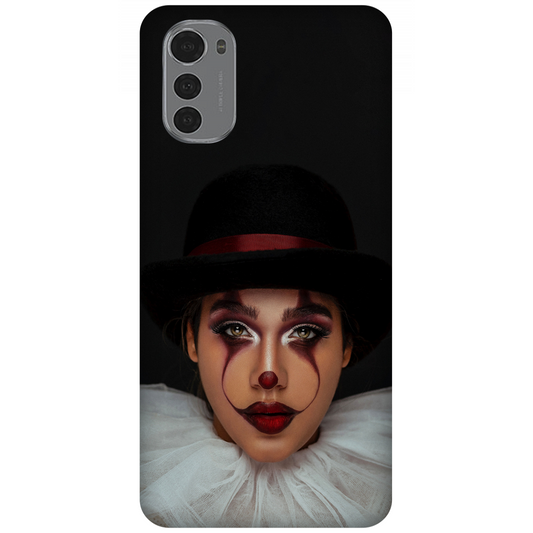 Mysterious Figure in Hat Case Motorola Moto E32s
