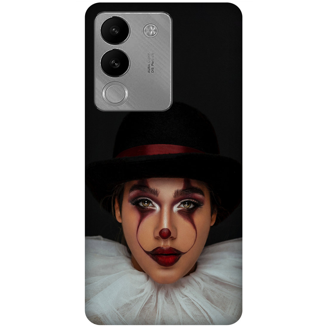 Mysterious Figure in Hat Case Vivo V29e 5G