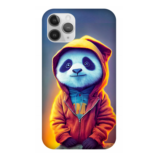 Mysterious Figure in Orange Hoodie Case Apple iPhone 11 Pro