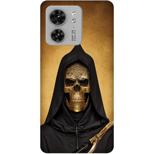 Mysterious Figure with a Ceremonial Sword Case Motorola Edge 40 5G