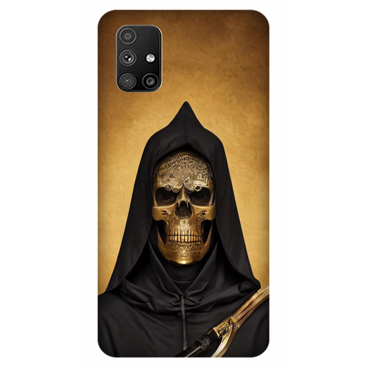 Mysterious Figure with a Ceremonial Sword Case Samsung Galaxy M51