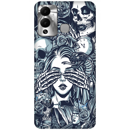 Mystic Elegance Amidst Darkness Case Infinix Hot 12 Play