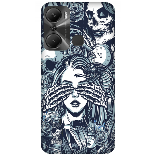 Mystic Elegance Amidst Darkness Case Infinix Hot 12 Pro