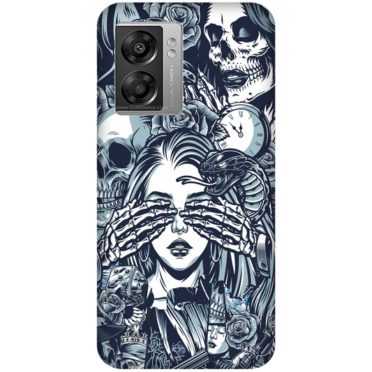 Mystic Elegance Amidst Darkness Case Oppo A57 5G